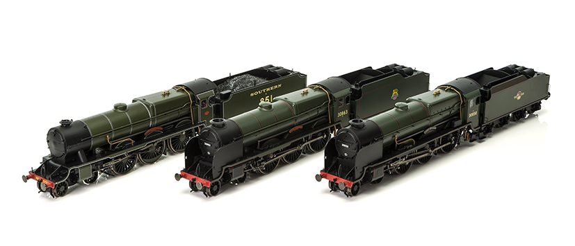 Hornby Lord Nelson Group Shot 2