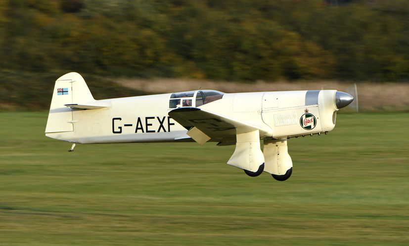 Percival Mew Gull G-AEXF Alex Henshaw on Airfix and Corgi Aerodrome