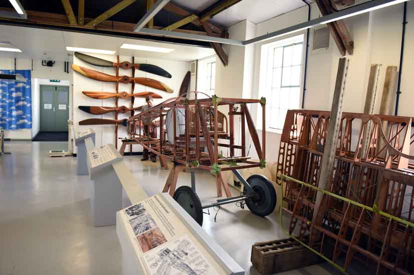 Great War aviation was a chance for the woodworker to show his skills