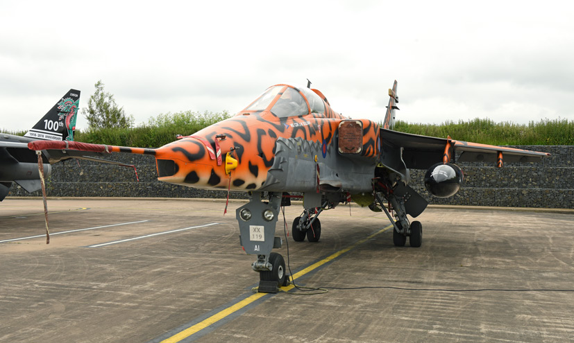 Cosford's home for former RAF 'Big Cats' SEPECAT Jaguars on the Airfix and Corgi Aerodrome blog