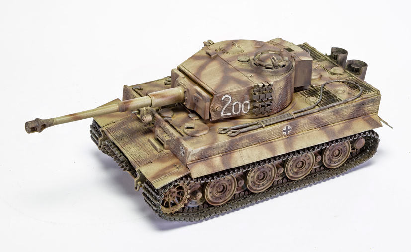 Latest Airfix large scale German Panzerkampfwagen VI Tiger I Late A1364 on the Airfix Workbench blog