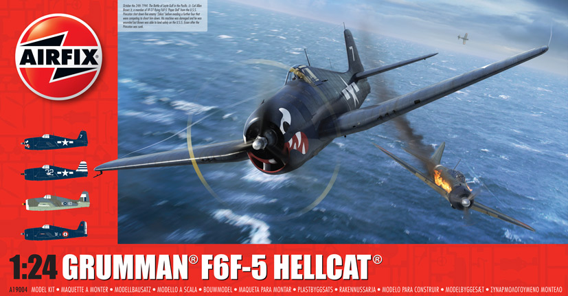 New Airfix Grumman F6F-5 Hellcat 'Kink of the Pacific' on the Airfix Workbench blog