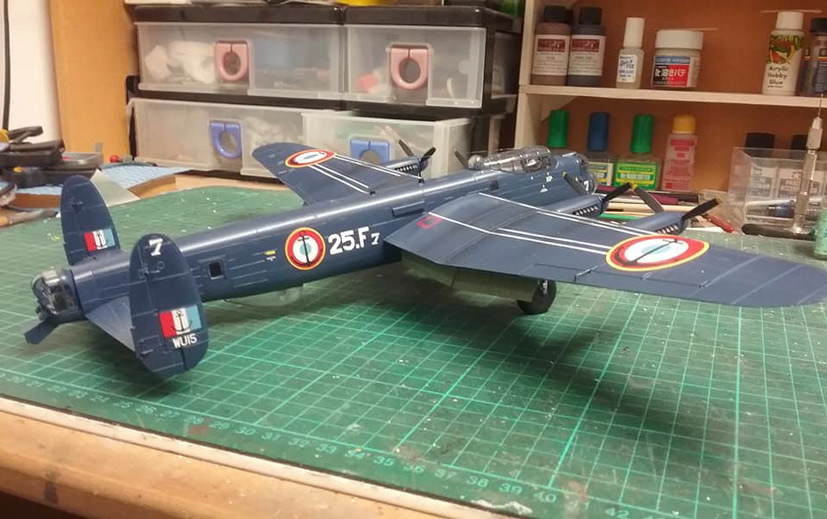 Airfix Avro Lancaster NX611 Just Jane Lincolnshire Aviation Heritage Centre on Airfix Workbench blog