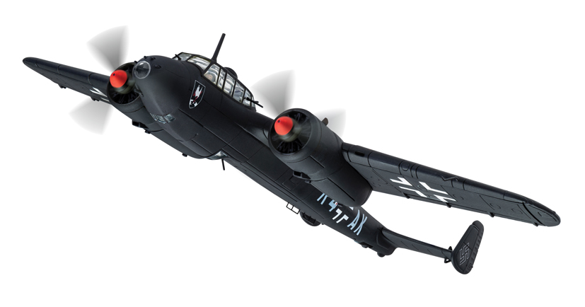 AA38808 Dornier Do17Z-10 Kauz II Screech Owl Nightfighter on Corgi Diecast Diaries Blog