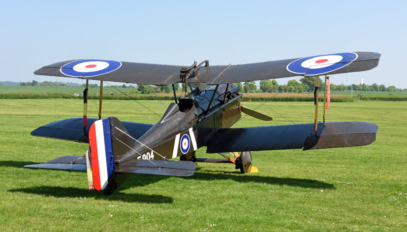 Shuttleworth Season Premier Airshow review historic SE5a on Airfix and Corgi Aerodrome