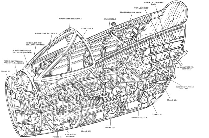 Exclusive development images from the new Airfix Blackburn Buccaneer S Mk.2 A06021on the Airfix Workbench blog