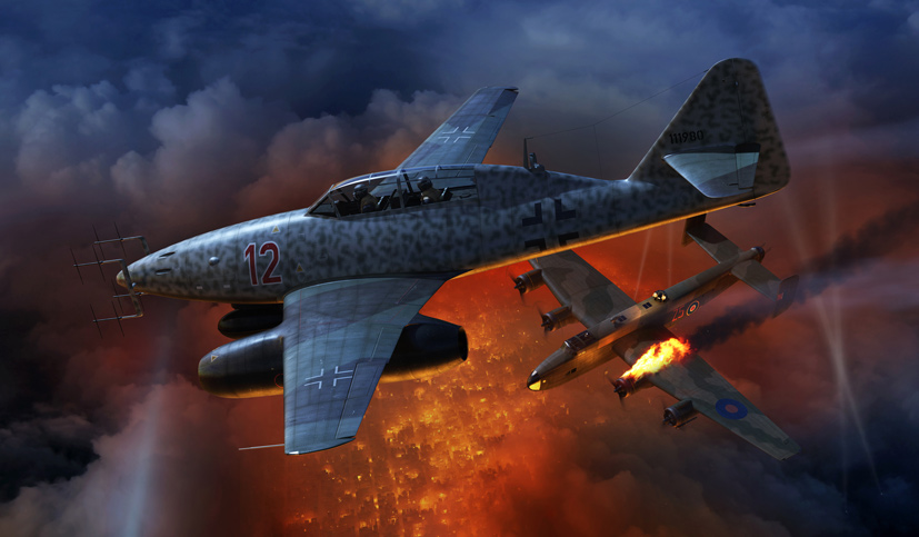 Exclusive new Airfix Messerschmitt Me262B-1a Nightfighter A04062 on the Airfix Workbench blog