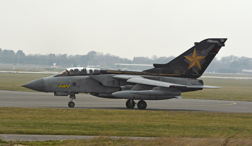 RAF Tornado GR.4 Diamond Nine Marham retirement review on the Airfix and Corgi Aerodrome blog