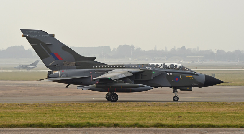 RAF Tornado GR.4 Diamond Nine Marham retirement review on the Airfix and Corgi Aerodrome blog