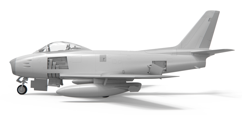 New Airfix North American F86 Sabre Canadair Sabre F4 for 2020 on the Airfix Workbench blog