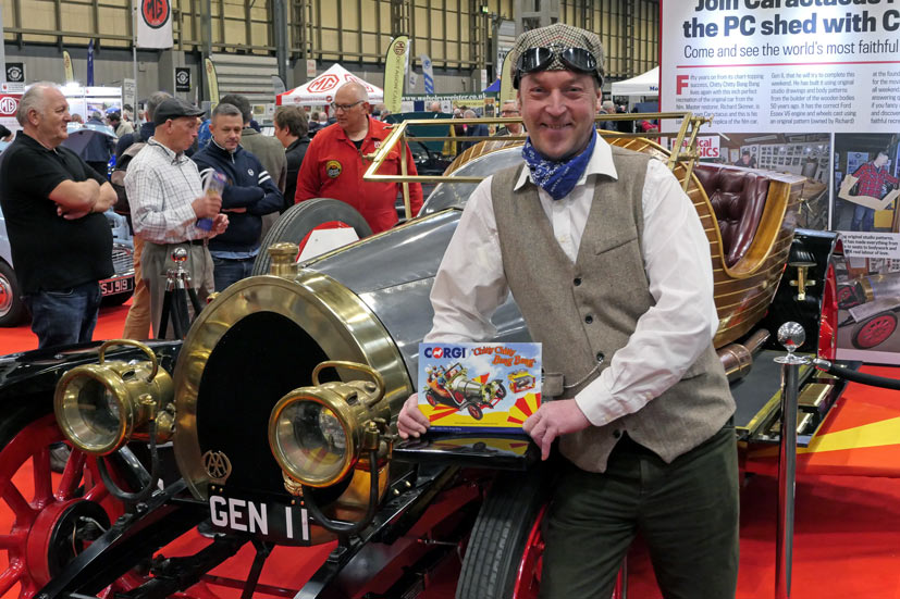 Chitty Chitty Bang Bang restoration on Corgi Diecast Diaries Blog