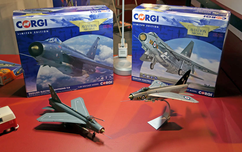 AA28402 English Electric Lightning F6 The Tigers on Corgi Diecast Diaries Blog