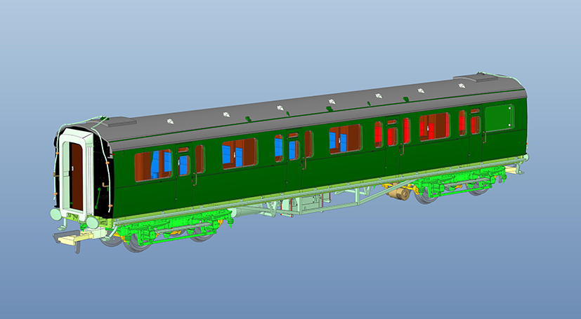 Engine Shed Bulleid 59'