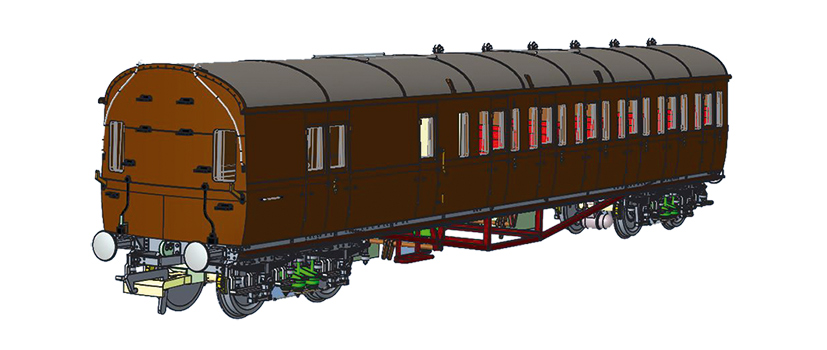 Engine Shed Collett 57 CAD