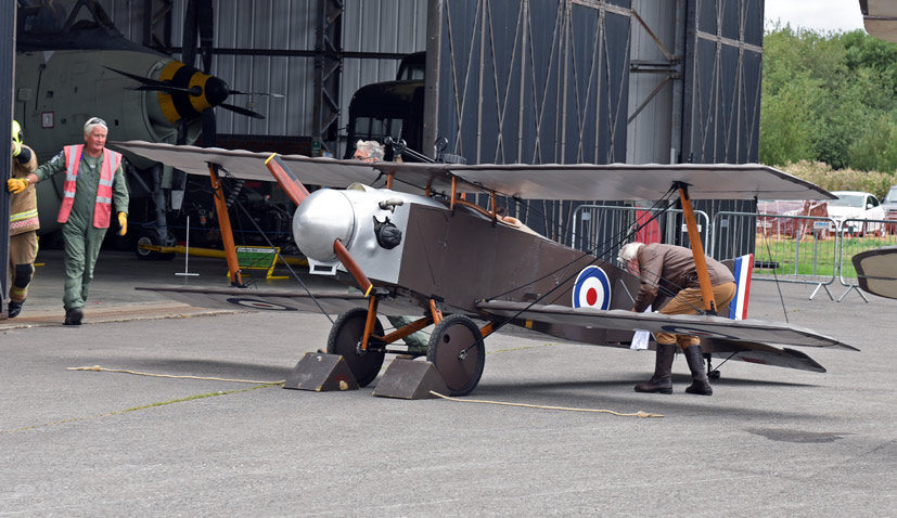 Port Victoria PV8 Eastchurch Kitten single use fighter on Airfix and Corgi Aerodrome