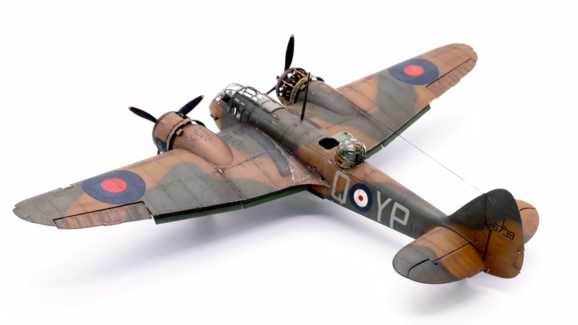 Airfix readers supplied Bristol Blenheim Mk.IF model build review on the Airfix Workbench blog