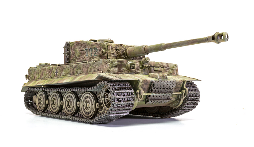 Latest Airfix large scale German Panzerkampfwagen VI Tiger I Late A1364 on the Airfix Workbench blog