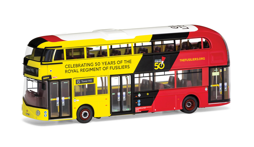 Corgi Royal Regiment of Fusiliers 50th Anniversary Bus set OM46620 on Corgi Diecast Diaries Blog
