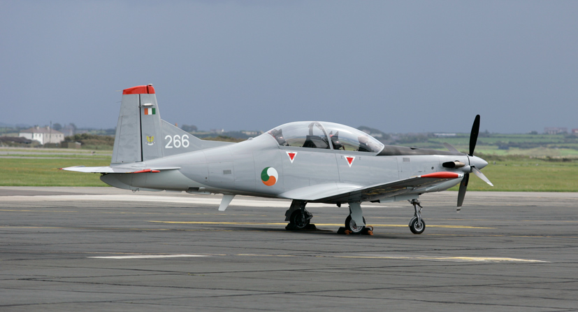 Irish Air Corps Pilatus PC-9 on the Airfix and Corgi Aerodrome blog