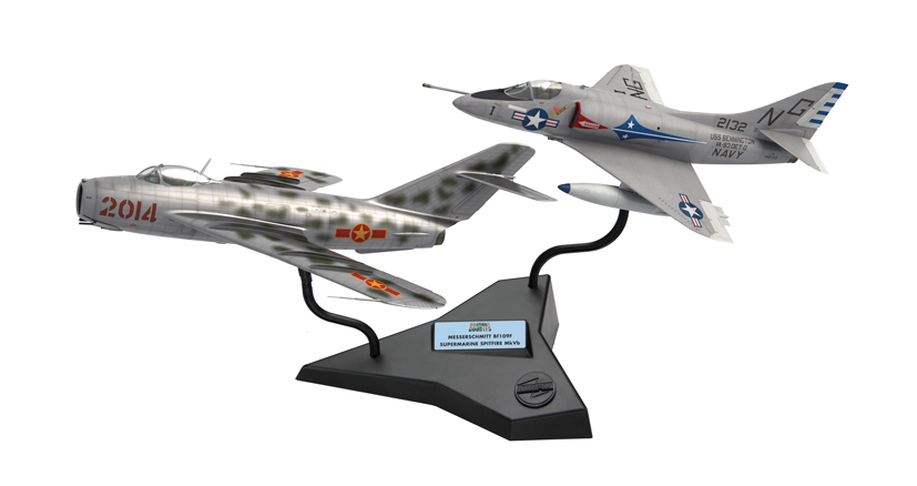 Airfix Dogfight Doubles kit A50185 MiG 17 and Douglas A4 Skyhawk on the Airfix Workbench blog
