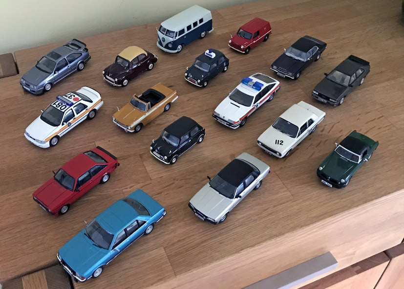 How a Corgi Vanguards hand decorated sample model is produced on Corgi die-cast diaries blog
