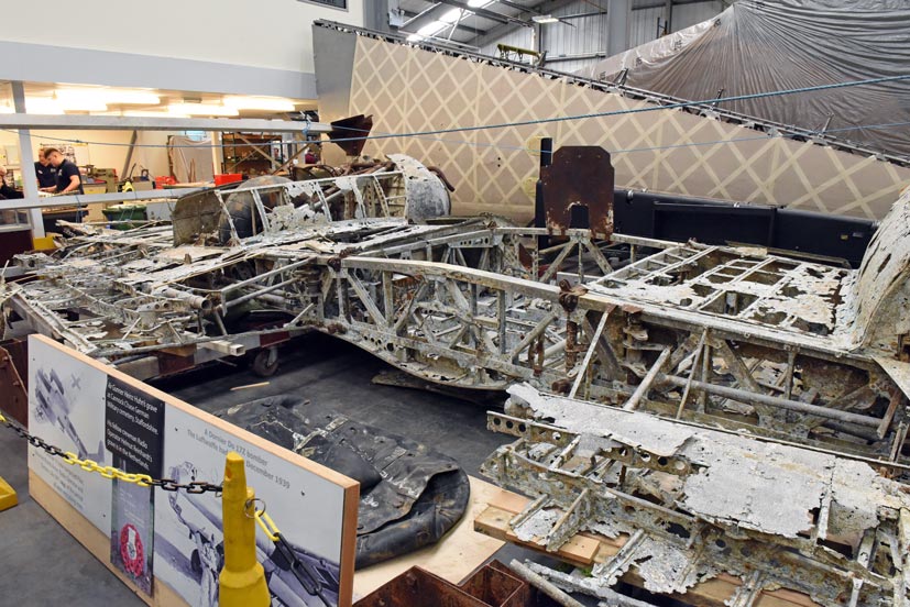 Duxford's Battle of Britain Spitfire tribute to RAF 100 on Airfix and Corgi Aerodrome