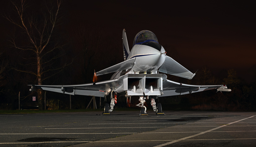 Special RAF Museum night photography event featuring Experimental Aircraft Programme ZF534 on the Airfix and Corgi Aerodrome blog