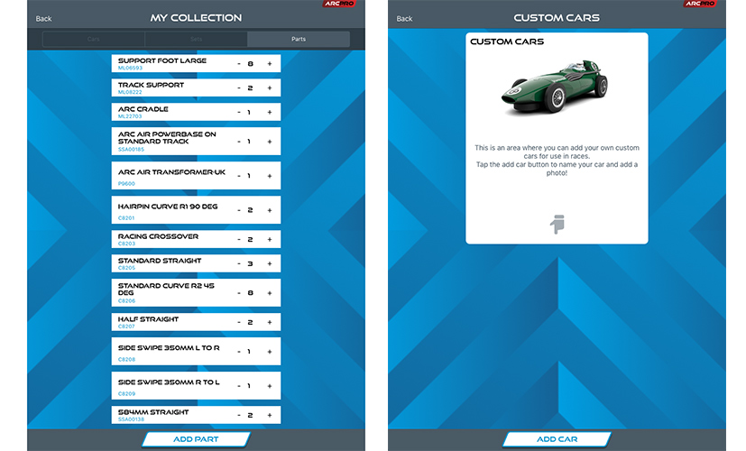 New Scalextric ARC App