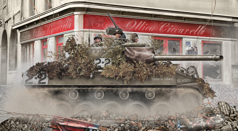 Airfix US M18 Hellcat tank destroyer kit A1371 Military Vehicle on the Airfix Workbench blog