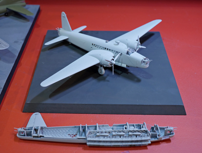 New Airfix Vickers Wellington Bomber A08019 tooling at IPMS Telford 2017 on the Airfix Workbench blog