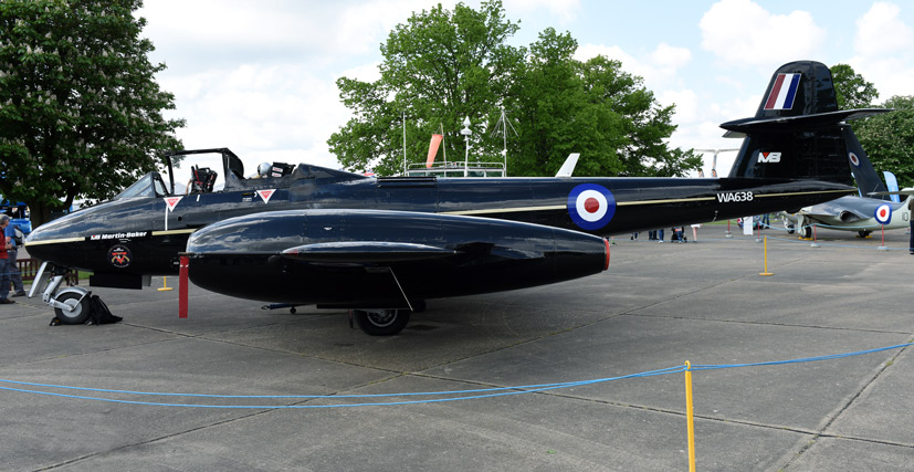 Martin Baker Gloster Meteor T7 WA638 on the Airfix and Corgi Aerodrome blog