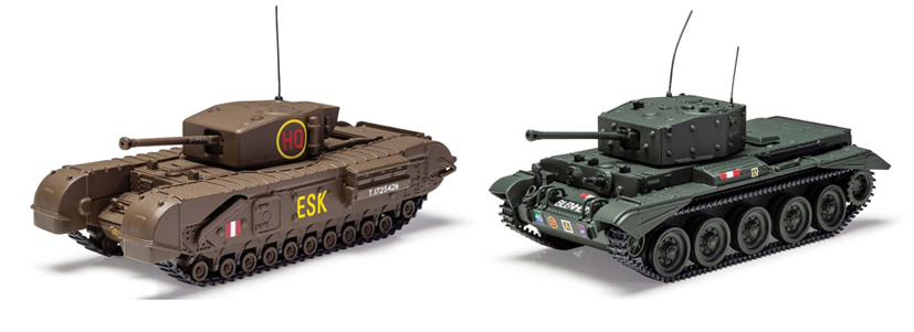 Corgi Military Legends the finest diecast scale model tanks on Corgi Diecast Diaries Blog