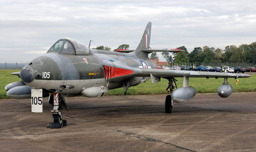 Exclusive Hawker Hunter Aviation open day 2005 review on Airfix and Corgi Aerodrome