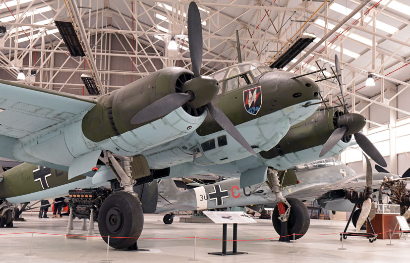 Rare Junkers Ju-88R-1 D5+EV Luftwaffe on Airfix and Corgi Aerodrome