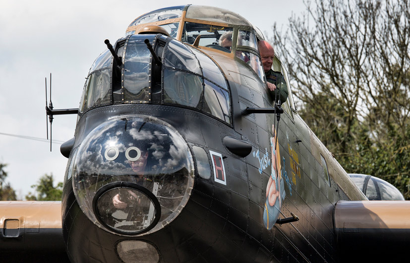 East Kirkby Avro Lancaster and De Havilland Mosquito drone footage feature on the Airfix and Corgi Aerodrome blog