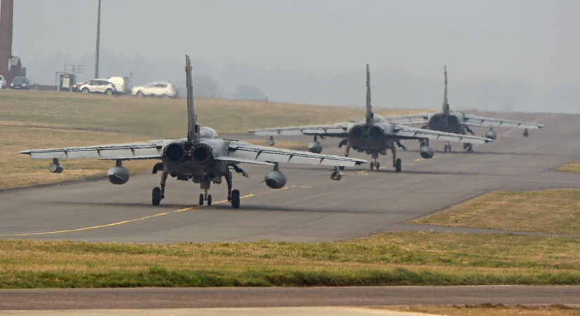 RAF Tornado GR.4 Diamond Nine Marham retirement review on the Airfix and Corgi Aerodrome blog