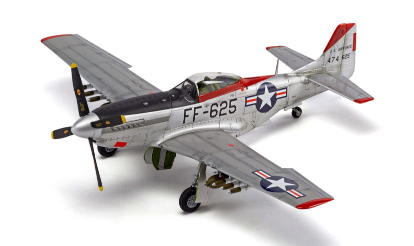 Korean War North American F-51D Mustang A05136 on the Airfix Workbench blog