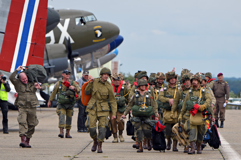 D-Day 75th Anniversary Daks over Duxford review on the Airfix and Corgi Aerodrome blog