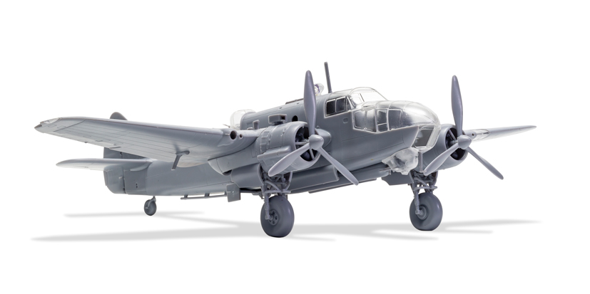 First build images of the new Airfix Bristol Beaufort Mk1 A04021 on the Airfix Workbench blog