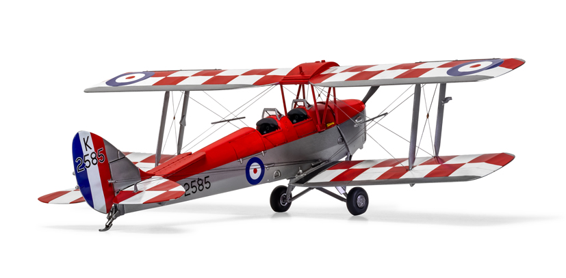 Classic new Airfix de Havilland Tiger Moth kit A04104 Shuttleworth on the Airfix Workbench blog