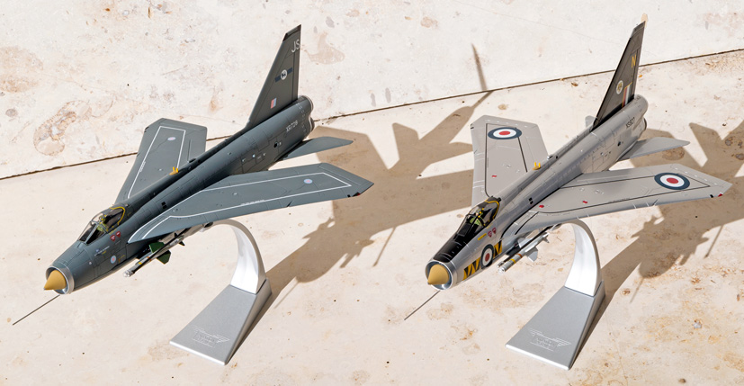 New Corgi English Electric Lightning F6 AA28402 the Tigers on Corgi Diecast Diaries Blog