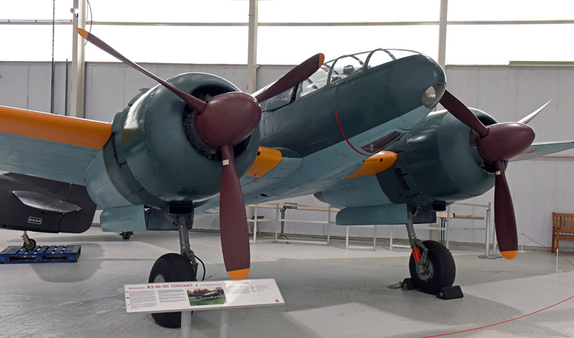 Rare Japanese Air Force Mitsubishi Ki-46 Dinah on Airfix and Corgi Aerodrome