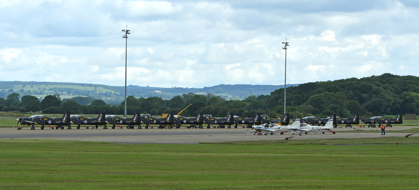 RAF Linton on Ouse Tucano T1 retirement base visit on the Airfix and Corgi Aerodrome blog