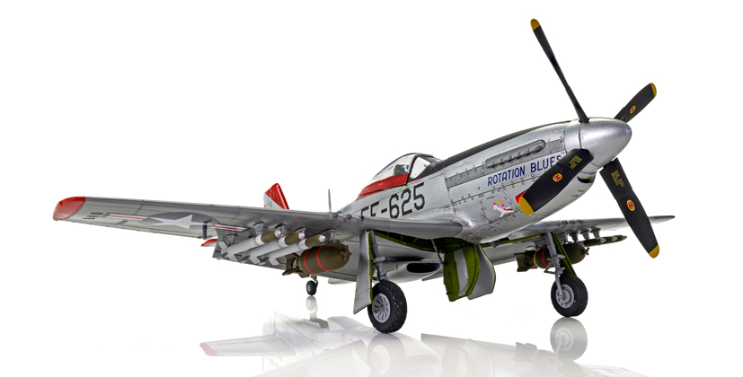 Korean War North American F-51D Mustang A05136 on the Airfix Workbench blog