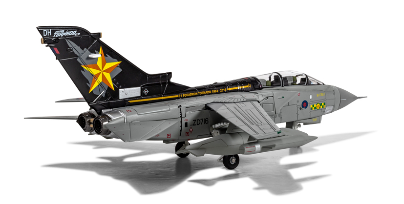 New Corgi Aviation Archive RAF Tornado GR4 disbandment trilogy models diecast model on Corgi die-cast diaries blog