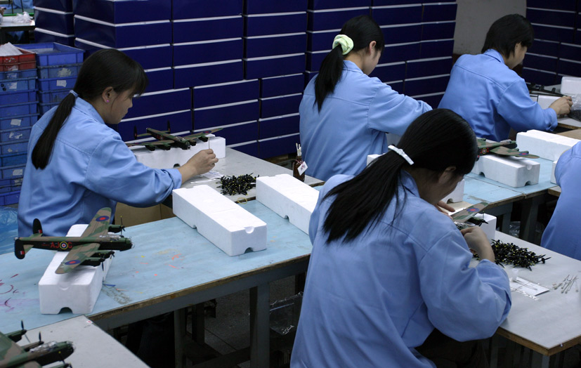 Exclusive Corgi Avro Lancaster Chinese factory production review on Corgi die-cast diaries blog