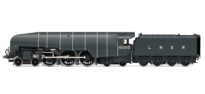 R3840 W1 Hush Hush locomotive render | Hornby Model Railways