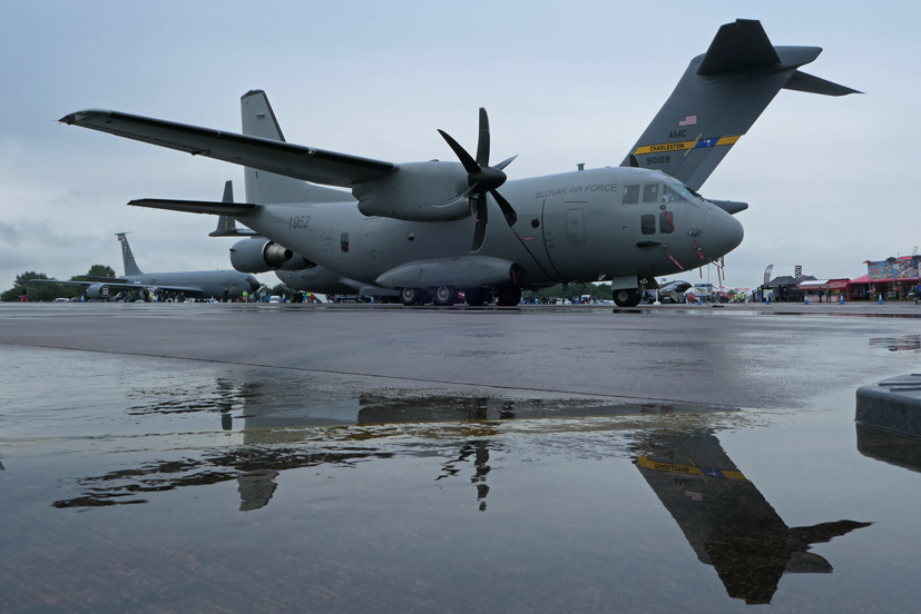 A rainy Royal International Air Tattoo 2019 review on the Airfix and Corgi Aerodrome blog