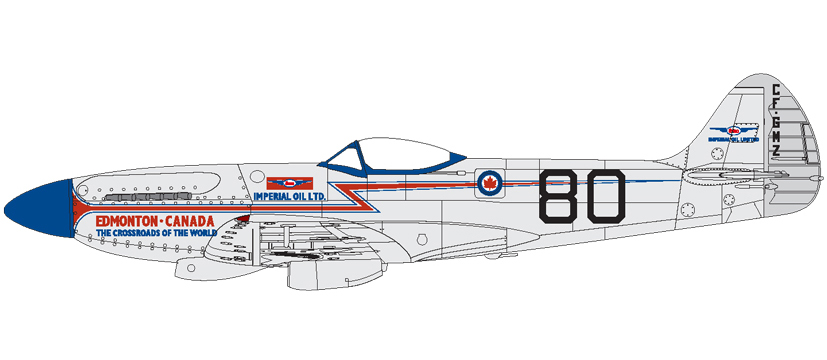 The beautifully clean lines of the Spitfire really do lend themselves to air racing schemes Airfix racing Spitfire model kit releases on the Airfix Workbench blog