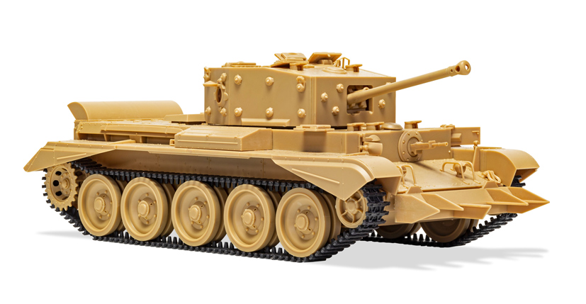 See the new Airfix Cromwell Cruiser Tank model kit for the first time on the Airfix Workbench blog